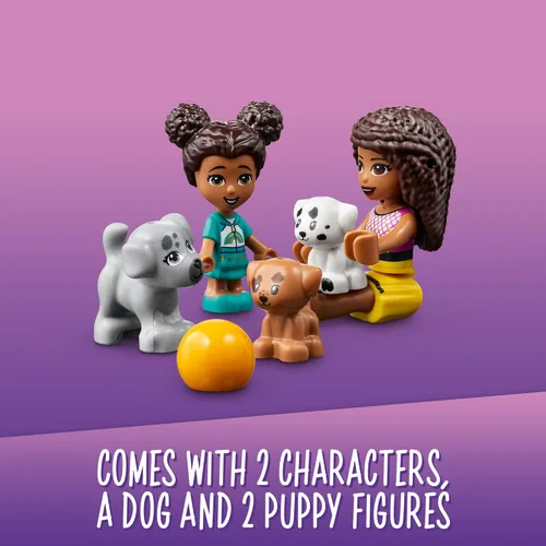Miniatura 5 de LEGO Friends Pet Playground 41698 Kit de construcción diseñado para hacer crecer la imaginación; el juego de animales viene con Andrea y 3 juguetes