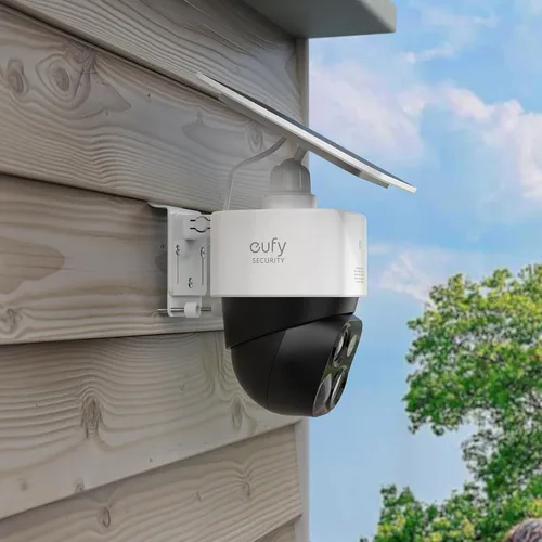 Miniatura 6 de Clips laterales de vinilo compatible con Eufy SoloCam S340/SoloCam E30 - Cámara de seguridad solar para exteriores (paquete de 1, blanco)