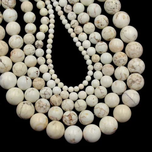 Miniatura 10 de AD Beads Cuentas redondas sueltas de piedras preciosas naturales de 15 pulgadas para pulseras, collares, aretes, manualidades, manualidades