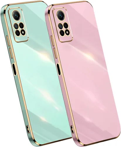 Miniatura 5 de Paquete de 2 fundas de teléfono para Xiaomi Redmi Note 12 Pro 4G, funda galvanizada de silicona TPU para Xiaomi Redmi Note 12 Pro 4G para hombre