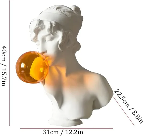 Miniatura 2 de Escultura de estatua de feng shui chino, escultura moderna, escultura, decoración, adornos, hogar, sala de estar, busto, niña, hecho a mano, arte
