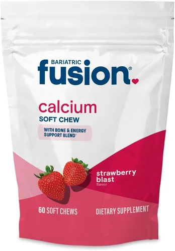 Miniatura 13 de Chicles de suplemento de calcio bariátrico de Bariatric Fusion Citrato de calcio con vitamina D3, vitamina bariátrica Masticablemente libre