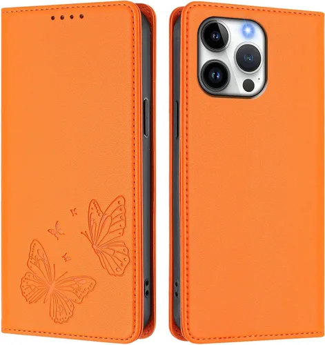 Miniatura 51 de Butterfly Embossed Leather Wallet Flip Case for Motorola Moto E22i 4G, Magnetic Closure, RFID Blocking Cover, Card Holder Black.