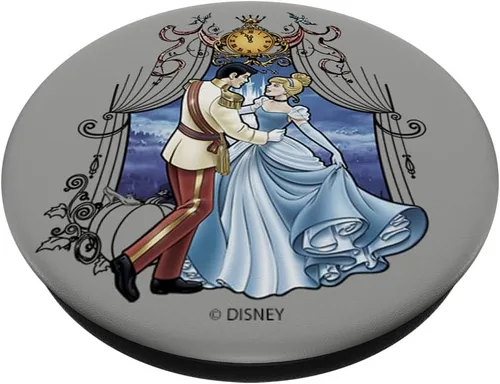 Miniatura 2 de Disney PopSockets PopGrip de Cenicienta Prince Charming Love Portrait PopSockets - Agarre intercambiable para teléfonos y tabletas