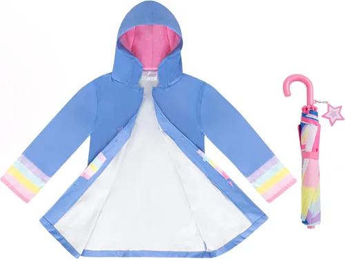 Miniatura 5 de Kids Umbrella Girls Boys Rain Jacket Toddler Umbrellas for Rain - Kids Raincoat for Boys and Girls Rain Coat for 3-9 Years