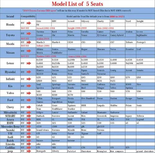 Miniatura 6 de Aierxuan Fundas de cuero para asiento de automóvil, cobertura completa, ajuste universal, para Ford Focus, Hyundai, Elantra, Honda, Civic, Toyota