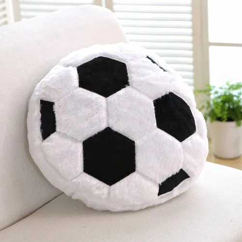 Miniatura 10 de XIYUAN Almohada deportiva de rugby de 17.7 x 13.8 pulgadas, almohada suave de peluche, juguetes de felpa de fútbol mullidos y duraderos, regalo