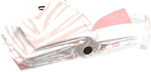 Miniatura 4 de Paraguas plegable auto abierto compacto sol lluvia paraguas palmera hojas plantas rosa tropical para mujeres hombres niños viaje sombrilla sol