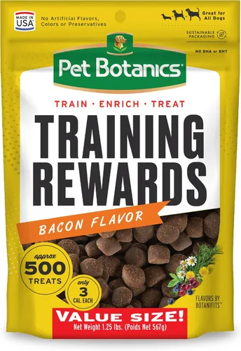 Miniatura 9 de Pet Botanics Bolsa de 20 oz. Premio de Entrenamiento Suave y Masticable, Sabor a Pollo, con 500 Golosinas por Bolsa, La Elección de los Mejores