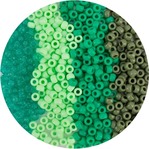 Miniatura 15 de QPIXVB 1100 PIEZAS Cuentas de Pony Blancas, Kit de Cuentas para Pulseras de Amistad, Cuentas para Hacer Joyas y Pulseras, Cuentas para Trenzar