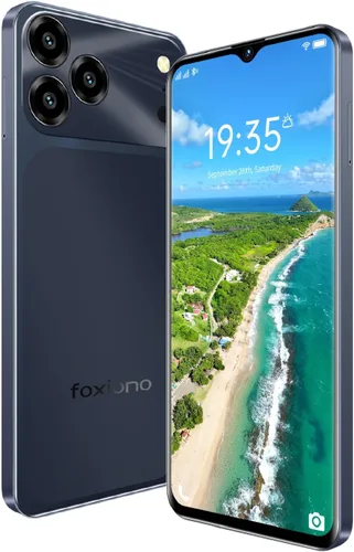 Teléfono desbloqueado, pantalla HD de 6.52 pulgadas, 4+4 GB de RAM y 128/GB ROM/TF 256GB, doble SIM desbloqueado US 4G LTE, cámaras de 5 MP+13 MP,