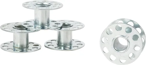 Miniatura 8 de SINGER Bobbins - Bobinas de metal clase 15 - Bobinas de repuesto para máquina de coser, bobinas de máquina de coser, accesorios para máquinas