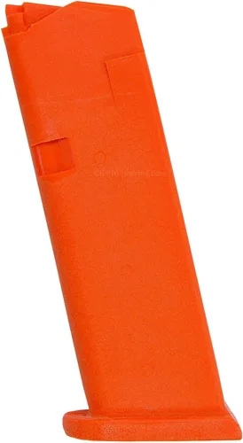 Miniatura 25 de American Safety Trainers - Revistas de entrenamiento de polímero sólido no funcionales, color naranja resplandeciente, fabricado en Estados Unidos