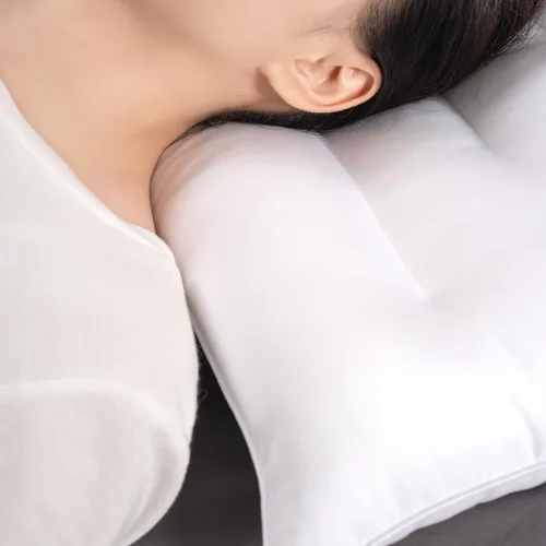Miniatura 5 de Pozino Almohadas planas y delgadas para dormir - 1 paquete de tamaño estándar, almohadas de cama delgadas para personas que duermen de espalda