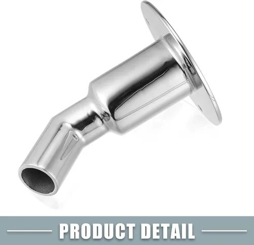 Miniatura 8 de Tubo de escape a través del casco con tornillos y tuercas para tubo de tubo de acero inoxidable de 0.945 in 0.94 pulgadas