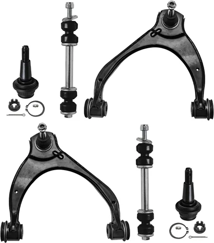 Miniatura 311 de Detroit Axle - Kit de extremo delantero para Chrysler 300 Dodge Charge Challenger 2011-2023, 2 brazos de control inferiores traseros 2 rótulas