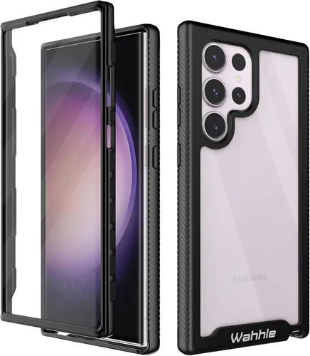 Miniatura 84 de Funda compatible con Samsung Galaxy S22 Ultra, protector de pantalla integrado de cuerpo completo, a prueba de golpes, ajuste delgado, funda
