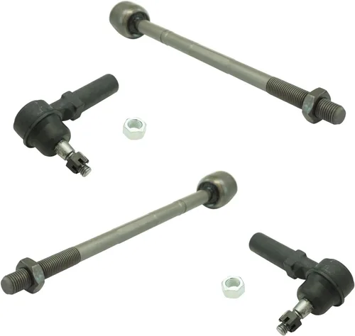 Miniatura 152 de TRQ Juego de barras de acoplamiento delanteras interiores y exteriores de 4 piezas compatible con Jeep Cherokee 1991-2001 y Comanche 91-92
