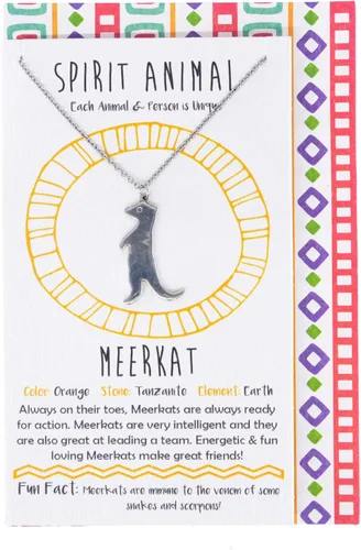 Miniatura 3 de Shag Wear - Collar con dije de espíritu animal de peltre para mujer, con sobre de regalo