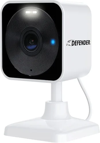 Cámara de seguridad Defender GO 2K con AI, WiFi para interior/exterior, para hogar, negocio, mascotas, bebé, detección AI, banda dual, foco/sirena,