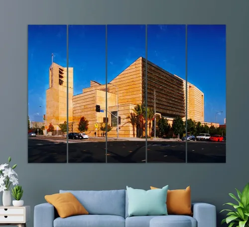 Miniatura 6 de Impresión en lienzo de Los Ángeles, Catedral de Nuestra Señora de los Ángeles, pintura de la catedral de Los Ángeles, arte de pared de Los Ángeles