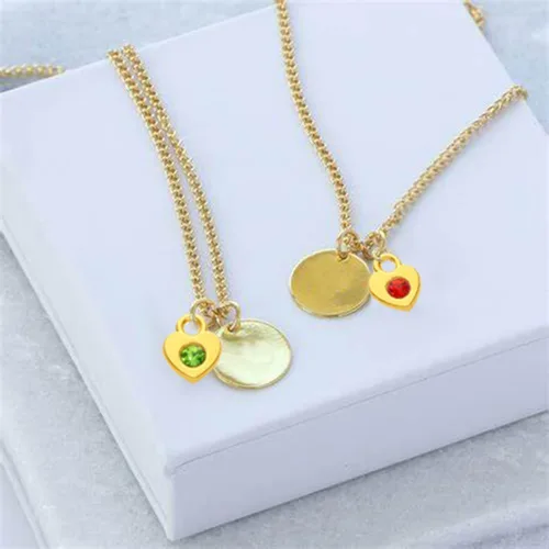 Miniatura 5 de BetterJonny 120 piezas de dijes de piedra natal de cristal, 12 colores de dijes redondos de cristal con anillos hechos a mano, dijes de joyería