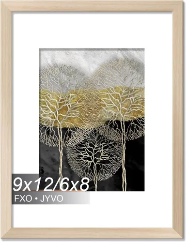 Miniatura 95 de Fxojyvo Marco de Fotos de 4x6, Muestra Foto de 3.5x5 con Paspartú o 4 x 6 Sin Paspartú, Liviano y de Alta Transparencia Marco de 4 por 6 para Pared