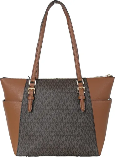 Miniatura 4 de Michael Kors - Bolso tote Charlotte grande con cremallera en la parte superior
