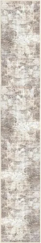 Miniatura 428 de IOHOUZE Alfombra abstracta lavable de 3 x 12 pies para pasillos, antideslizante para cocina, camino de entrada de lana sintética para interiores