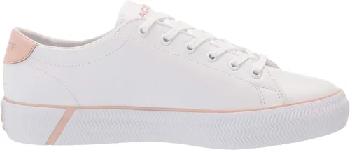 Miniatura 6 de Lacoste Tenis Gripshot para mujer, Blanco con detalles verdes
