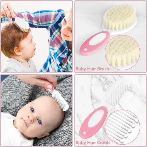 Miniatura 3 de Kit de cuidado y aseo para bebés recién nacidos, kit de cuidado de bebé de 31 piezas mejorado, kit de seguridad para recién nacidos, set de cuidado