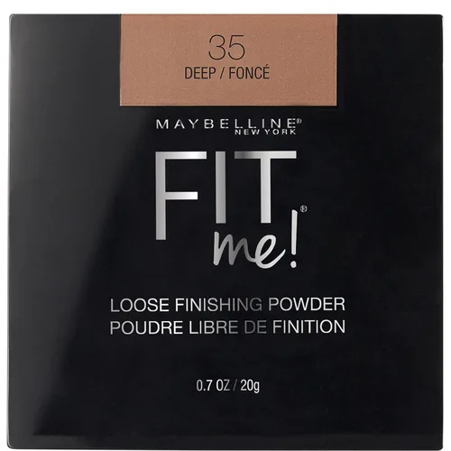 Miniatura 13 de Maybelline Fit Me - Polvo fijador suelto, polvo facial de maquillaje y polvo de acabado, Claro, 1 unidad