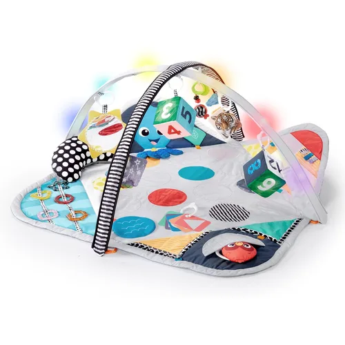 Baby Einstein Sensory Play Space - Tapete de gimnasio y juego para recién nacidos a niños pequeños, edades recién nacidos +