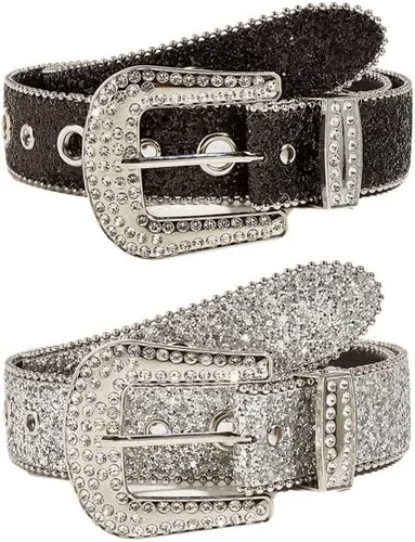 Miniatura 6 de RICHTRUE Y2k Accessories - Cinturón Y2k con diamantes de imitación para mujer, ropa Y2k, cinturones de moda Y2k