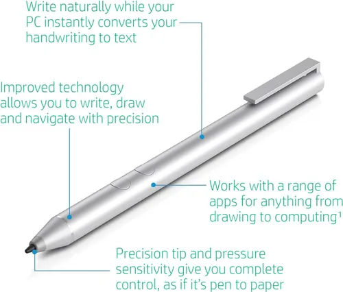 Miniatura 4 de Lápiz digital genuino para portátiles HP Envy/Spectre serie 2 en 1, compatible con MPP con sensibilidad a la presión, compatible con HP Active Pen