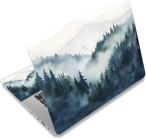 Miniatura 23 de Adhesivo para laptop de 12.1-15.6 pulgadas, calcomanía reutilizable universal de vinilo para laptop, protector de arte impermeable en color panal