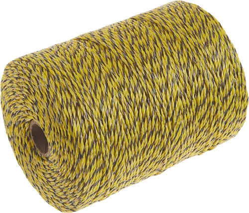 Zareba Alambre de polietileno de 1320 pies - cercado eléctrico de 1,312.3 ft - Resistente a la intemperie, alambre de polietileno altamente visible
