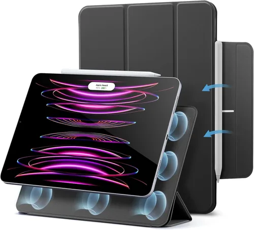 Miniatura 24 de ESR Funda para iPad Pro de 11 pulgadas, iPad Pro 11 Funda Folio (2022/2021/2020, 4ª/3ª/2ª generación), conexión magnética conveniente, soporte de 2