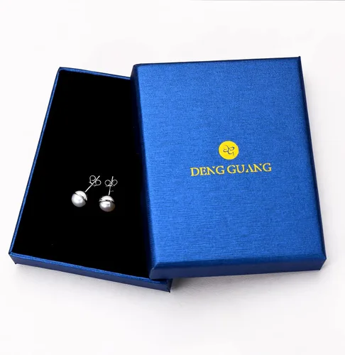 Miniatura 8 de Aretes de perlas para mujer, chapados en oro de 18 quilates, seleccionados a mano, perlas cultivadas de agua dulce AAAA, hipoalergénicos, regalo