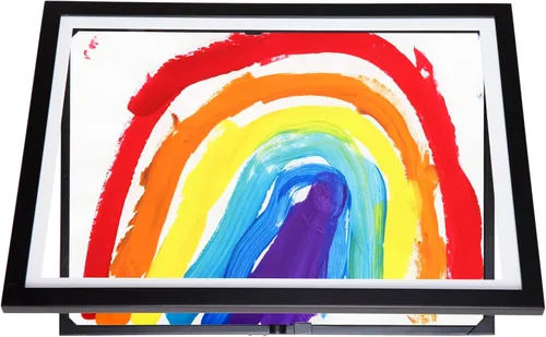Miniatura 21 de Dynamic Frames Li'l Davinci Armario de arte, almacena hasta 50 piezas de arte de 8.5 x 11 pulgadas, dimensiones exteriores del marco de madera