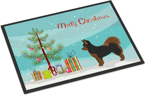 Miniatura 143 de Caroline's Treasures CK3799MAT Akita Shepherd - Tapete de árbol de Navidad de 18 x 27 pulgadas, tapete para puerta delantera, interior y exterior
