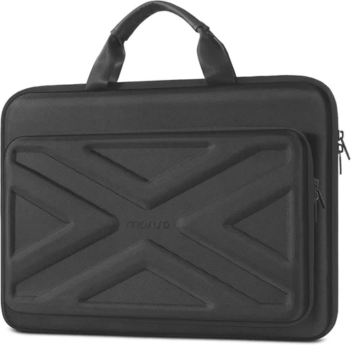 Miniatura 8 de MOSISO Funda rígida para portátil de 15.6-16 pulgadas, funda protectora para portátil de 15 pulgadas a prueba de golpes y agua, carcasa dura