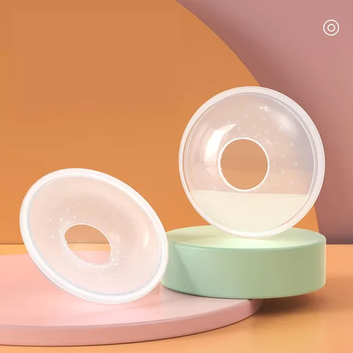 Miniatura 4 de Yuly Colector de leche de silicona para mamás lactante, protector de pezones para mamá, protector de pezones reutilizable, 2 unidades de conchas