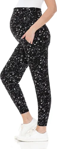Miniatura 193 de Leggings Depot Pantalones de maternidad para mujer, sobre el vientre, pantalones deportivos casuales para descansar