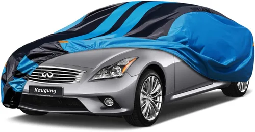 Miniatura 41 de Kaugung - Funda para auto a medida para Chevy Chevrolet Malibu (2016-2025), impermeable para todo tipo de clima, cubierta exterior completa