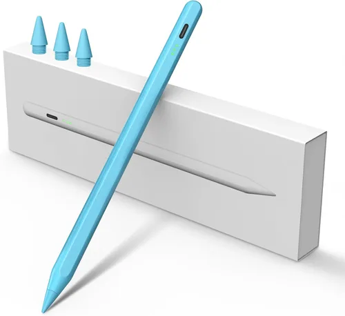 Miniatura 9 de Lápiz Stylus para iPad con Rechazo de Palma y Sensor de Inclinación, 13 Minutos de Carga Completa, MEKO Active Apple Pencil Compatible con iPad