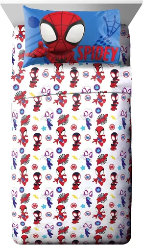 Miniatura 28 de Jay Franco - Juego de sábanas para niños con sábana bajera, sábanas planas y funda para almohada - Ropa de cama ultra suave con funda para almohada
