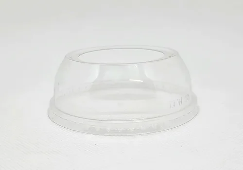 Miniatura 5 de Tapa de cúpula de orificio ancho, tapas de plástico PET de 3.858 in de diámetro [caja de 1000 unidades]