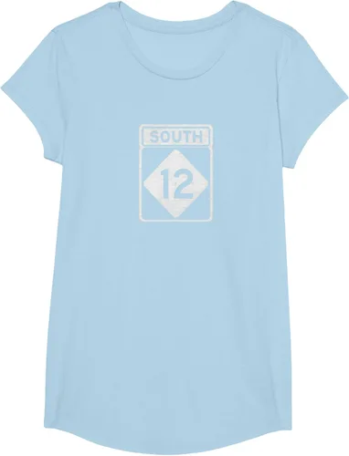 Miniatura 15 de Highway 12 South NC Outer Banks North Carolina Hwy - Camiseta, Negro, S