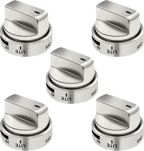 Azdele AEZ73453509 Pomos de estufa de repuesto Compatibles con estufa a gas/horno LG LRG3036ST LRG3095ST LRG3091ST LRG3093ST LRG3035ST LDG3036ST,